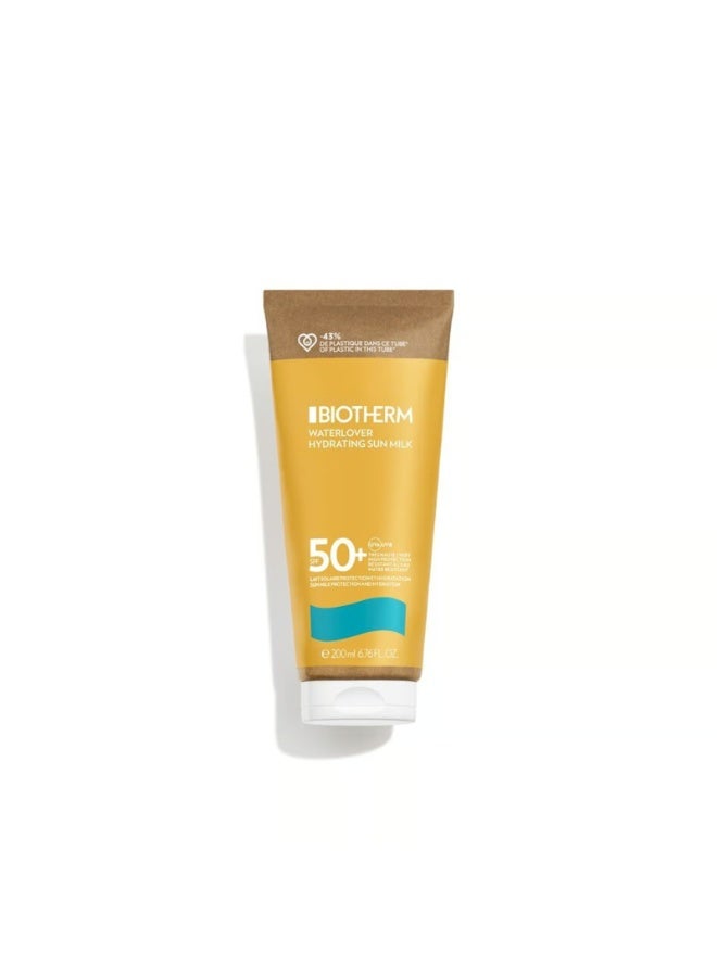 Biotherm Waterlover Hydrating Sun Milk SPF50+ - Image 1