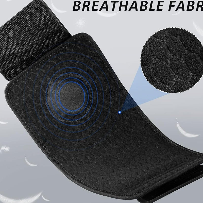 Sciatica Relief Knee Brace: Medical-Grade Lightweight Breathable Fabric With Targeted Compression - Advanced Acupressure System Adjustable Support for Lower Back Hip Nerve Pain Relief for Daily Activi - Image 4