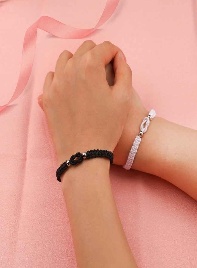 CXLDTE Valentines Day Gifts for Boyfriend Girlfriend Matching Couples Bracelets Pinky Promise Long Distance Relationship His Hers Birthday Anniversary Sweetest I Love You Gifts for Him Her Men Bf Gf - Image 5