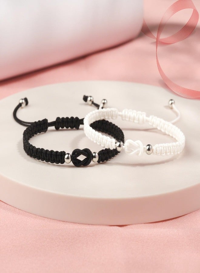 CXLDTE Valentines Day Gifts for Boyfriend Girlfriend Matching Couples Bracelets Pinky Promise Long Distance Relationship His Hers Birthday Anniversary Sweetest I Love You Gifts for Him Her Men Bf Gf - Image 3