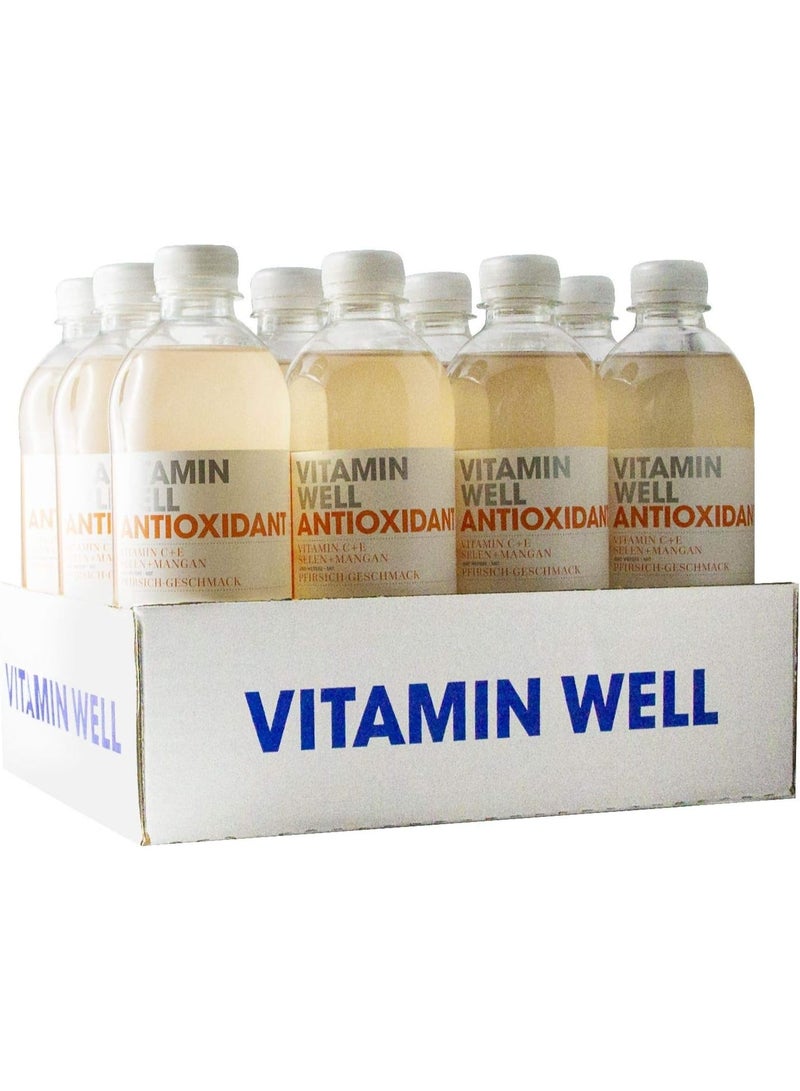 فيتامين ويل مضادات الأكسدة فيتامين شراب الخوخ 500 مل عبوة من 12 - Image 3