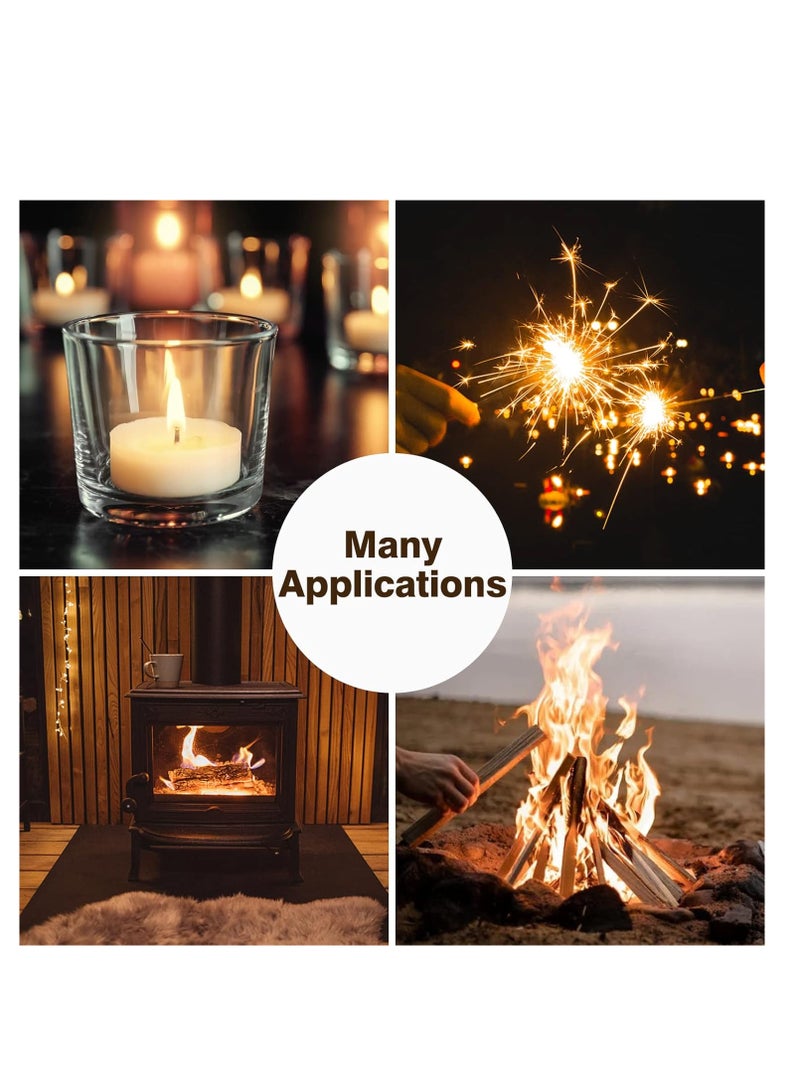 USB Rechargeable Windproof Long Arc Electric Lighter Windproof Flameless Candle Lighter Plasma Lighter New Year's Eve Gift for Kitchen Candle Gas Stove Fireworks, (red)  - Image 4