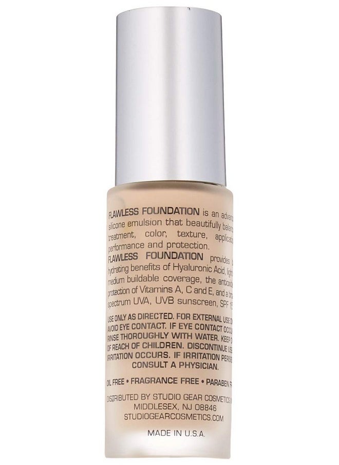 Studio Gear Cosmetics Studio Gear Flawless Foundation Bisque Spf 15 1 Fl Oz  - Image 3
