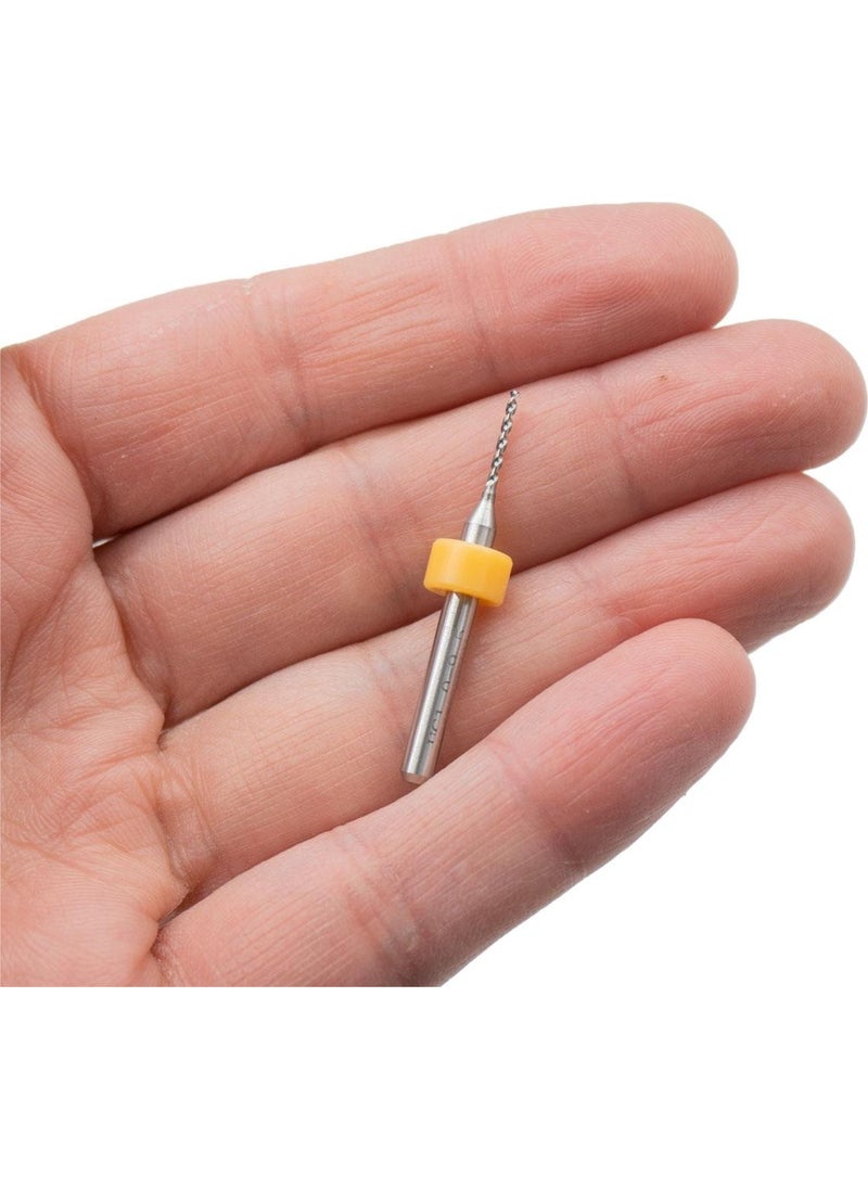 TOMAX - 04100312 Micro Drill Bit Set 0.3 - 1.2 mm (10 Pieces) - Image 1