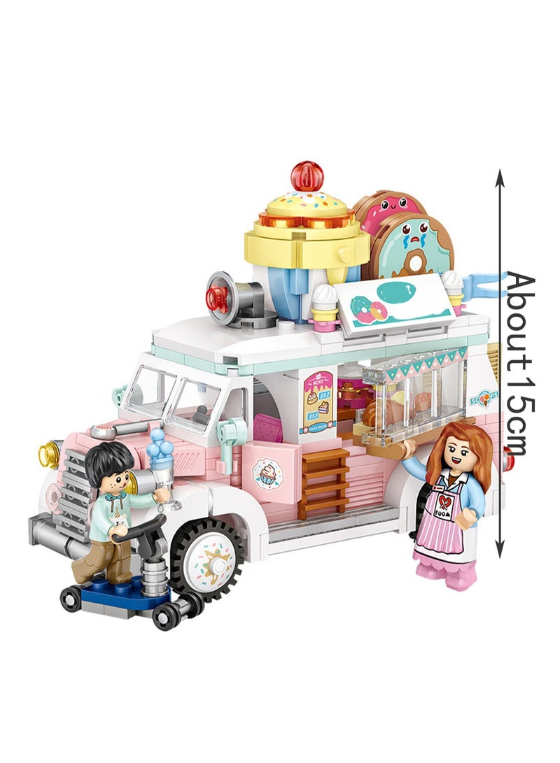 إسكدنيا مجموعة نموذج سيارة الحلوى 582 قطعة، كتل بناء، إبداعي، DIY، محاكاة، تجميع، ألعاب أطفال، ديكور منزلي - Image 2