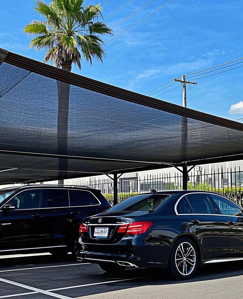 HOLAA 90% Shade Cloth,3x6ft Tear Resistant Sun Shade Net with Reinforced Grommet,Durable Garden Shade Tarp Cover for Greenhouse,Plant Cover, Chicken Coop,Patio and Pergola,Black - Image 4