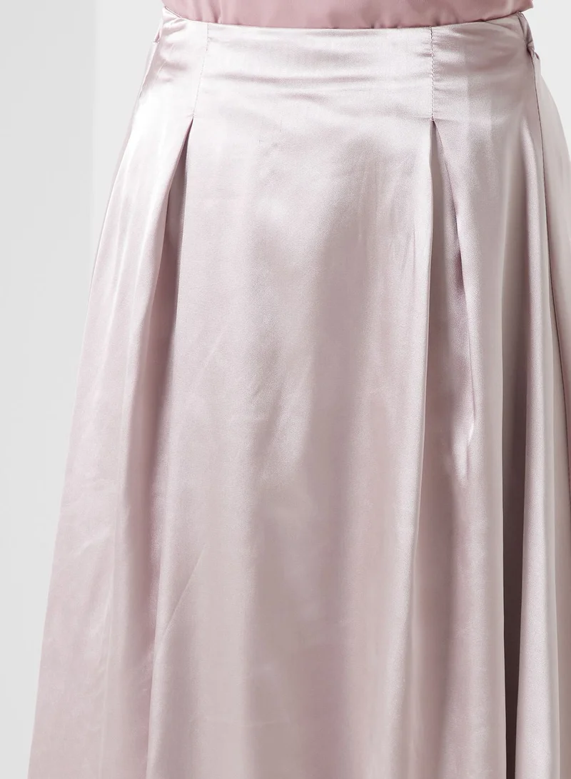 ELLA Satin A-Line Skirts