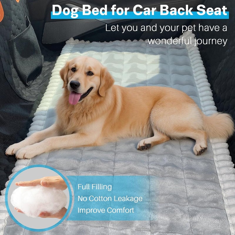 LiveGo Non-Slip Dog Car Seat Cover - Waterproof & Scratch-Proof Travel Mat for Backseat - Image 4