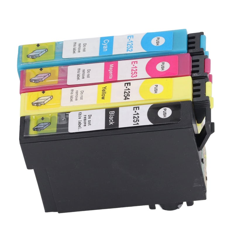 خرطوشة حبر بديلة شريحة مستقيمة بدون تسرب لـ T1251 T1252 T1253 T1254 - Image 4
