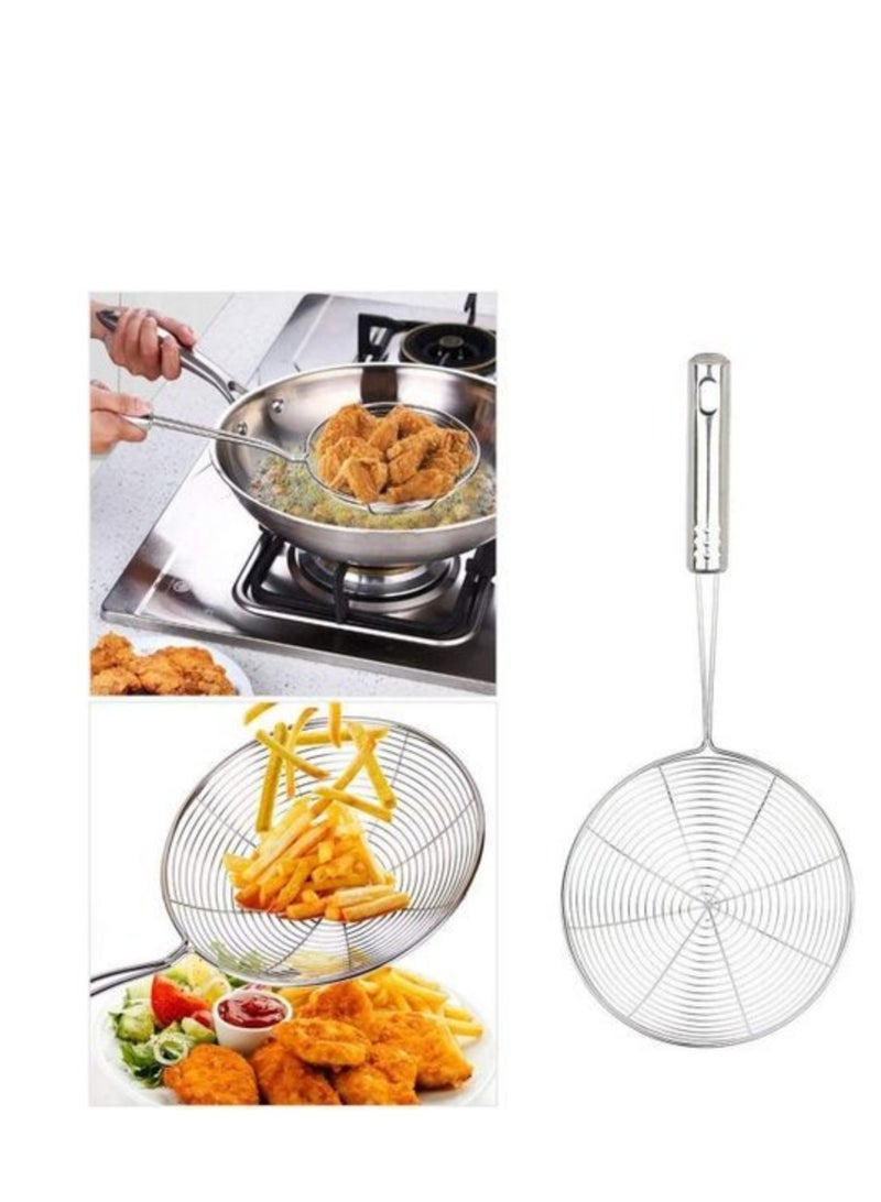 Oil strainer with wooden handle  - Image 3