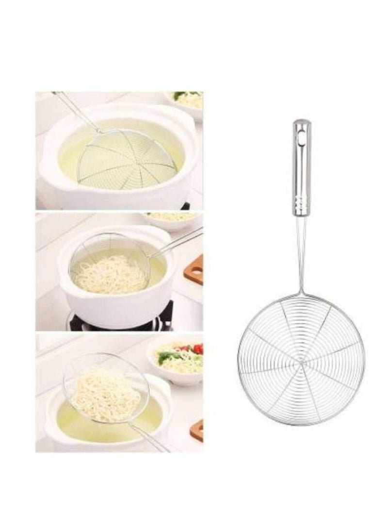 Oil strainer with wooden handle  - Image 4