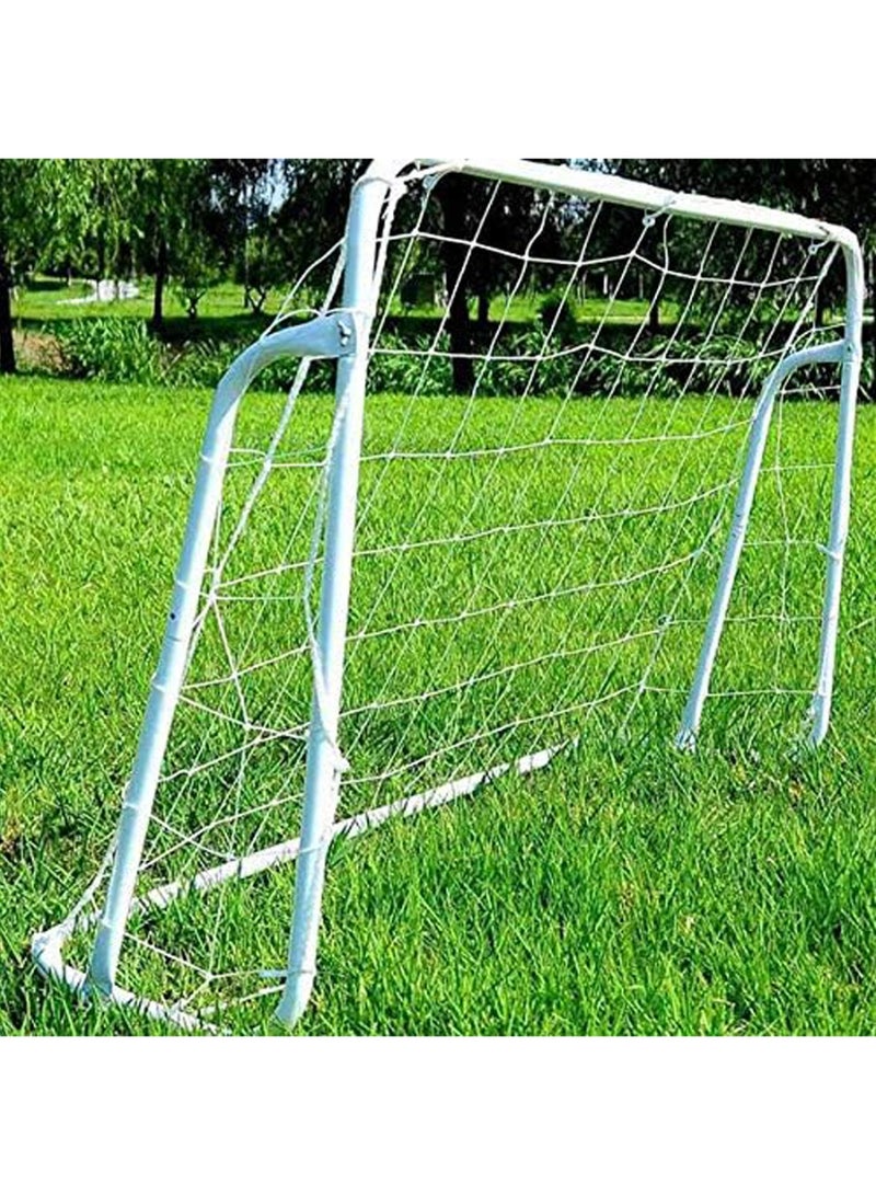 KINGMAZI Portable Soccer Goal, 240x150cm Soccer Net, Adults Kids Backyard Soccer Net, Folding Soccer Goal with Carry Bag, Soccer Training Equipment Includes 4 Ground Stakes - Image 3