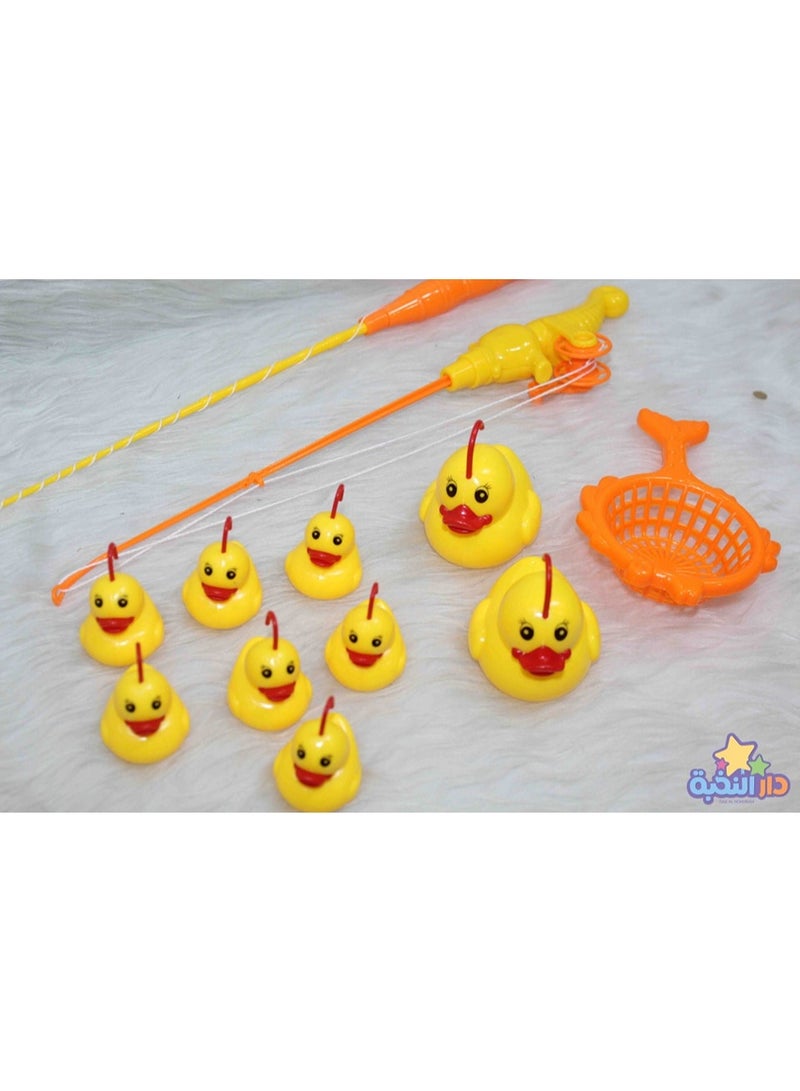 Generic valueable 1 Plastic duck hunting game with a hook or net - Image 2