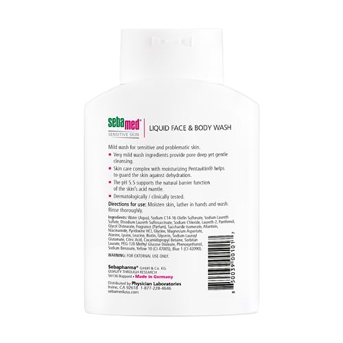 Sebamed Face and Body Wash 68 Fluid Ounce Bottle - Image 3