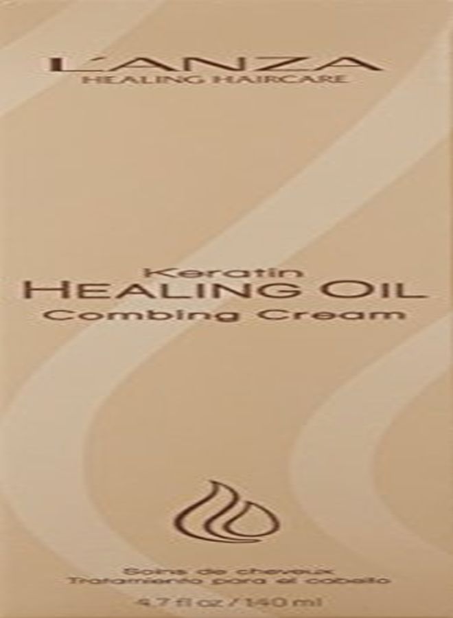 L'anza L?Anza Keratin Healing Oil Defrizz Cream, 4.7 Fl Oz  - Image 2