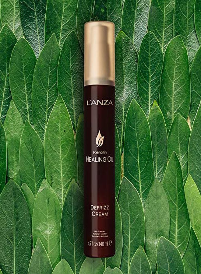 L'anza L?Anza Keratin Healing Oil Defrizz Cream, 4.7 Fl Oz  - Image 5