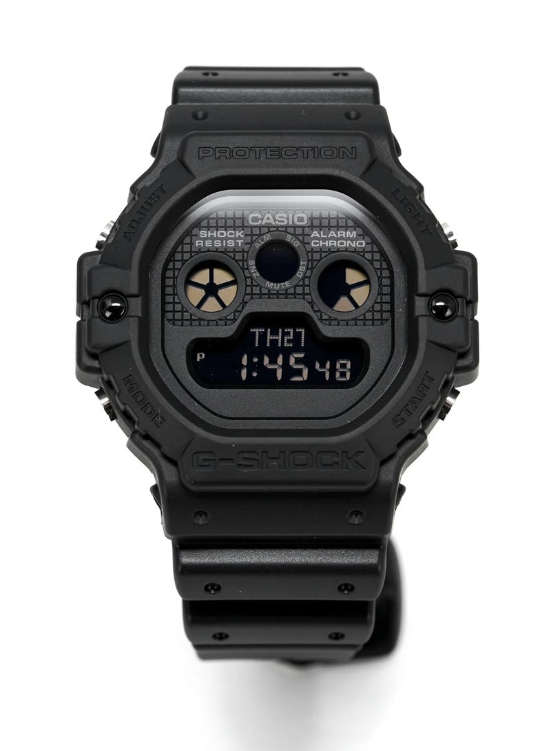 CASIO G-SHOCK DW-5900BB-1DR Digital Black Men's Watch - Image 1