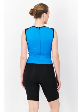 Women Sportswear Fit Training Playsuit, Blue - pzsku/ZB488676C9A481A2207CCZ/45/_/1739715338/0d343b84-27da-4921-be2b-08b320bb1fcf