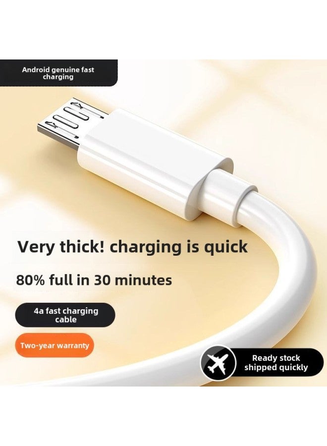 Low Temperature Fast Charging For Huawei Mobile Phone Charging OPP0 Millet Vivo Charger 4a Flash Charging Line Android Data Cable-Color:3c Certified 4a Fast Charging Trapezoidal Interface_ 1.6m Data - Image 4