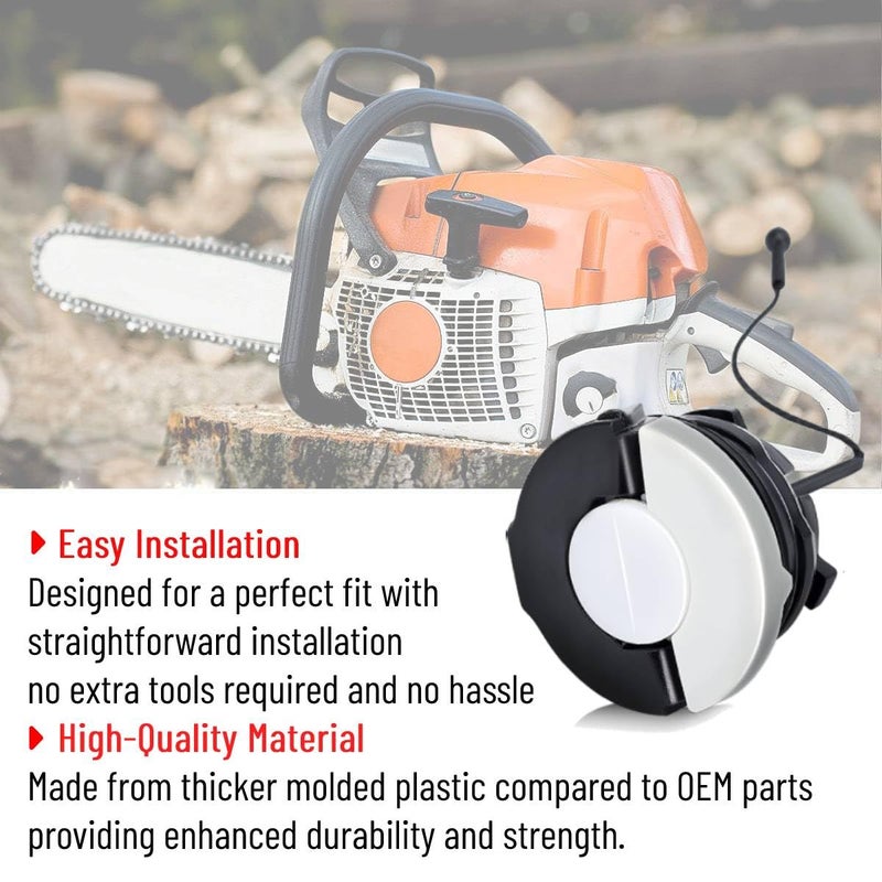 Hipa Gas Fuel Cap Oil Cap for Stihl MS250 MS270 MS290 MS310 MS340 MS390 MS341 MS361 MS380 MS440 MS460 MS880 Chainsaw Parts FS100 FS100R FS110R FS100RX Trimmer - Image 2