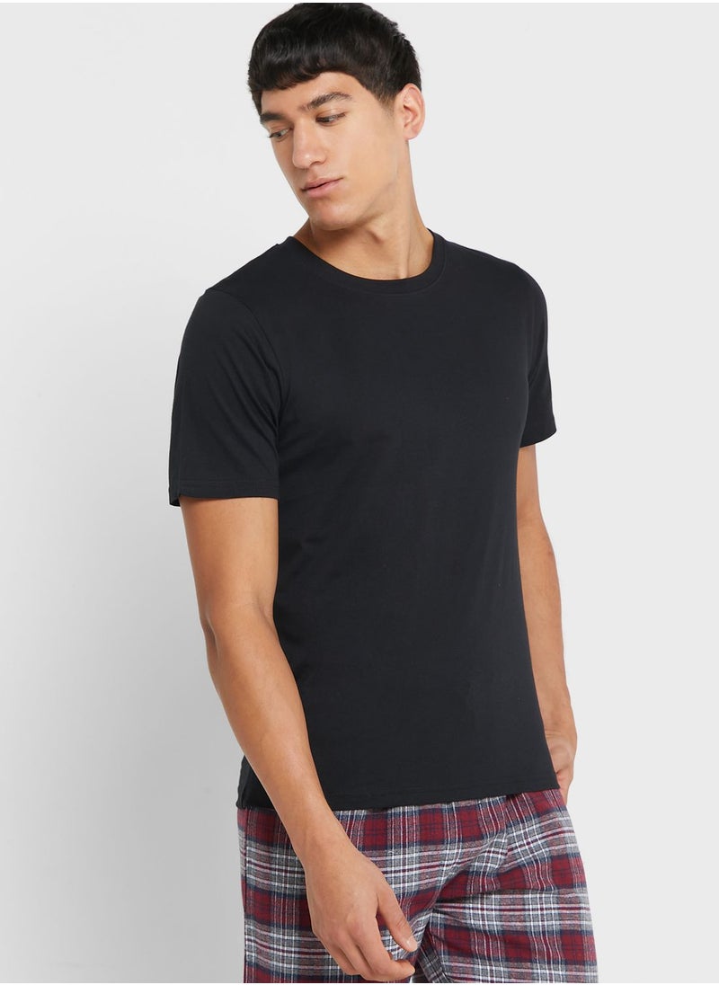 Seventy Five T Shirt And Pant Nightwear Set  - Image 3