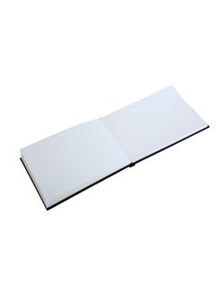 بروسترو مجلة BRUSTRO Artist's Watercolor Stitched Bound Journal | 200 GSM، A5، 30 ورقة | مضغوطة على البارد، 25% قطن، خالية من الأحماض | مثالية للرسم والأكريليك والغواش. للمحترفين وطلاب الفنون الجميلة.  - Image 2
