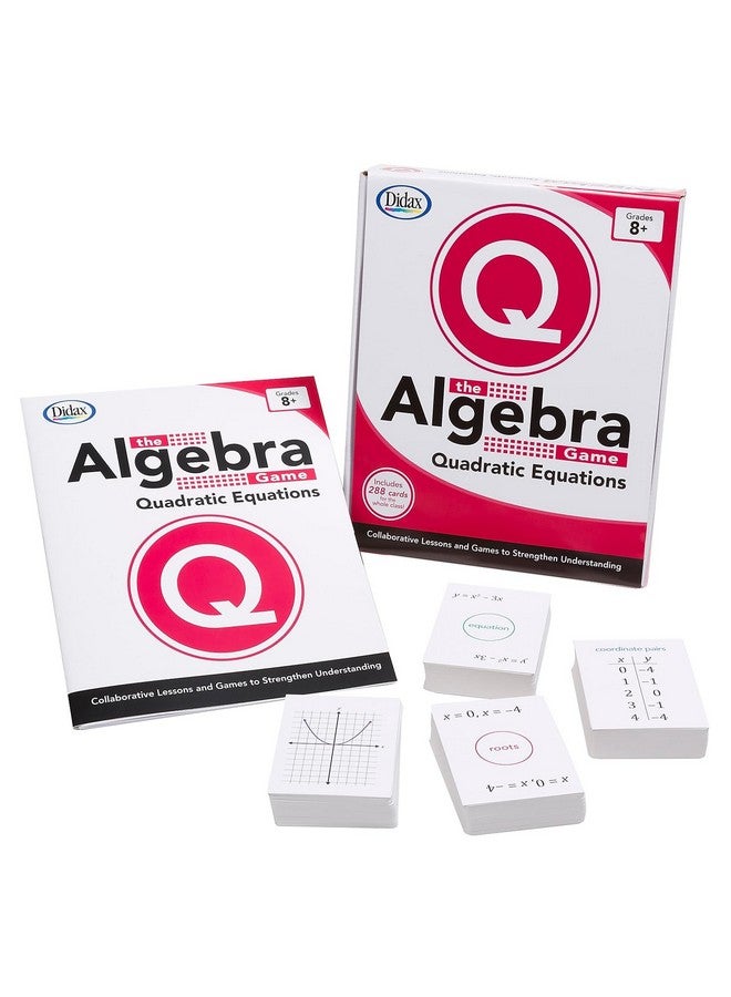 ديداكس الموارد التعليمية لعبة الجبر: المعادلات التربيعية لعبة تعليمية أساسية