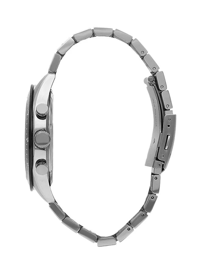 BEVERLY HILLS POLO CLUB Beverly Hills Polo Club Men's VX9J Movement Watch, Multi Function Display and Metal Strap - BP3358X.330, Silver