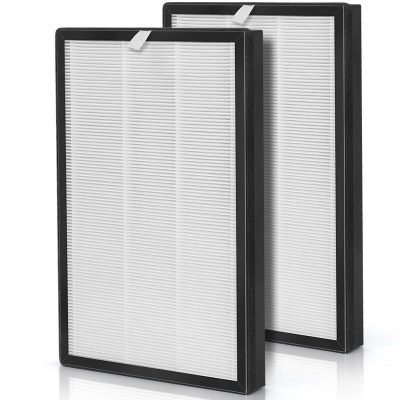 SOMEWAYTOP APH260 Replacement Compatible with APH260 and APH320 3in1 Filtration H13 True HEPA Air Cleaner for Large Room PreFilter Plus Efficiency Carbon 2Pack