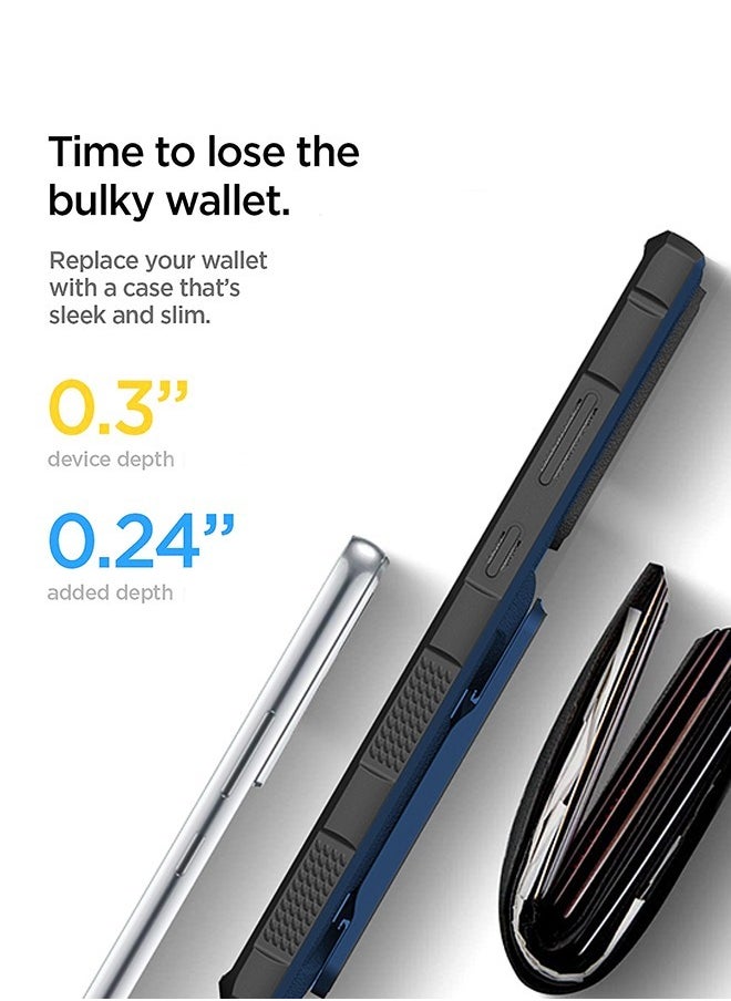 GROIC - Design for Samsung Galaxy S23 Ultra 6.8" Wallet Case, 2 in 1 Detachable Wallet Card Slot & Slide Camera Cover Case with Heavy Duty Protection Shockproof Shell - Image 1