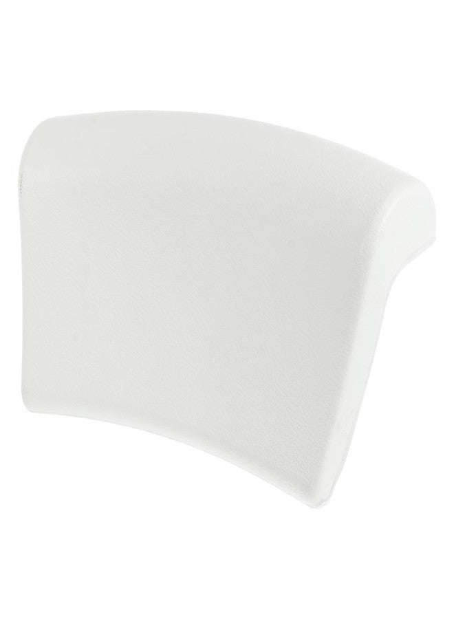 POPETPOP Bath Pillow for Tub - PU Wave Bath Pillow, White Bath Tub Pillows for Head and Neck, Waterproof Tub Pillow for Bathtub, Bath Accessories for Women Men Home, Hotel, Salon, Spa (11.59'' X 5.70' - Image 1