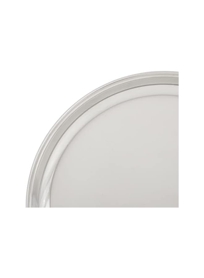 S-TOP Steel Thali Plate - 185 cm, CP0008 - Dinner Plate , Serving Plate , Mithai Plate, RICE PLATE - Image 2
