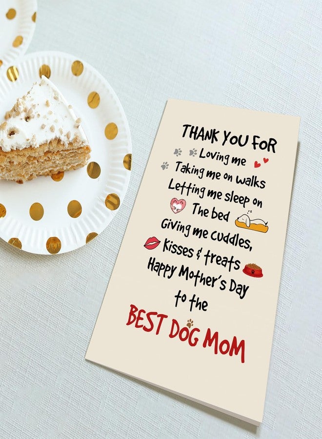 بطاقة معايدة لطيفة من كلبة لعيد الأم، بطاقة معايدة رائعة من كلبة لعيد الأم، عيد أم سعيد لأفضل أم كلبة - Image 4