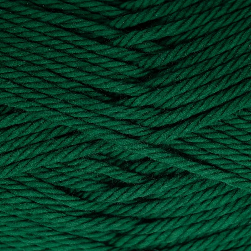 Estako Royal Cotton, 100% Mercerized Giza Cotton Yarn, Soft, Super Fino 1 for Crochet and Knitting 1.76 Oz (50g) / 137 Yrds (125m) (5061 - Dark Green) - Image 2