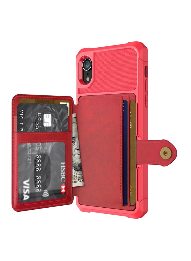 S-TOP Case For iPhone XR Magnetic Wallet Card Bag Leather Case - Image 2