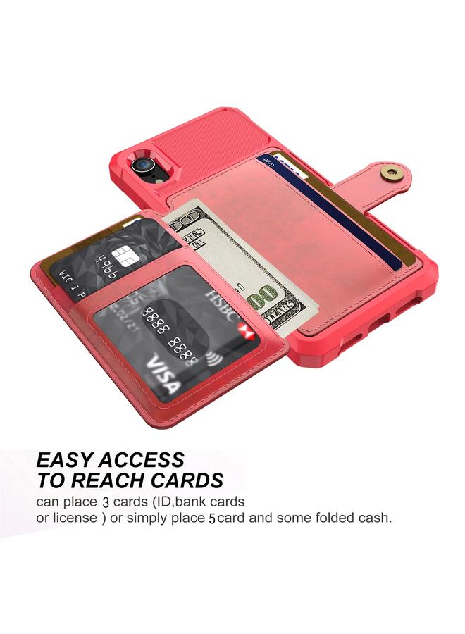 S-TOP Case For iPhone XR Magnetic Wallet Card Bag Leather Case - Image 3