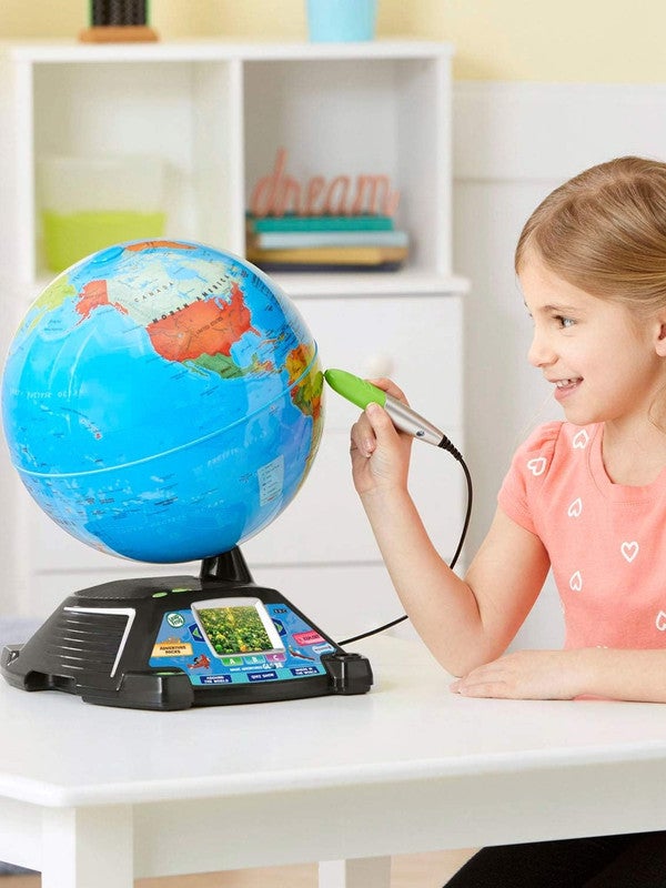 LeapFrog Magic Adventures Globe - Interactive Educational Globe with Video Screen, Teaches Geography & Cultures - Image 4
