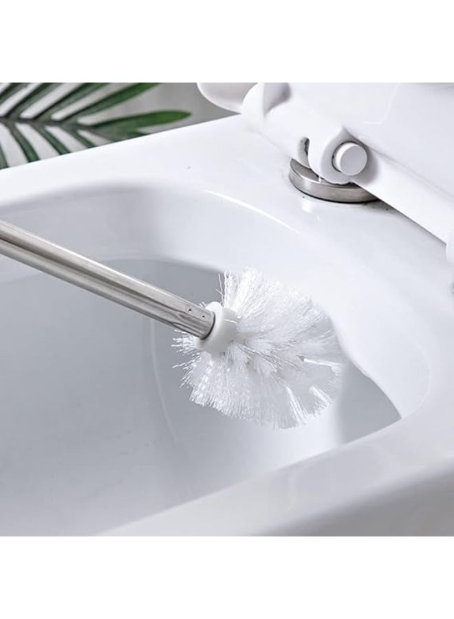 Generic Multi-Use Bathroom Brush – Trendy Design with Long Stainless Handle and Easy Storage X  - Image 1