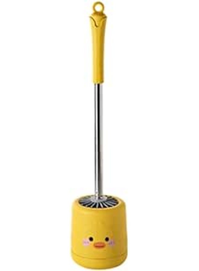 Multi-Use Bathroom Brush – Trendy Design with Long Stainless Handle and Easy Storage X