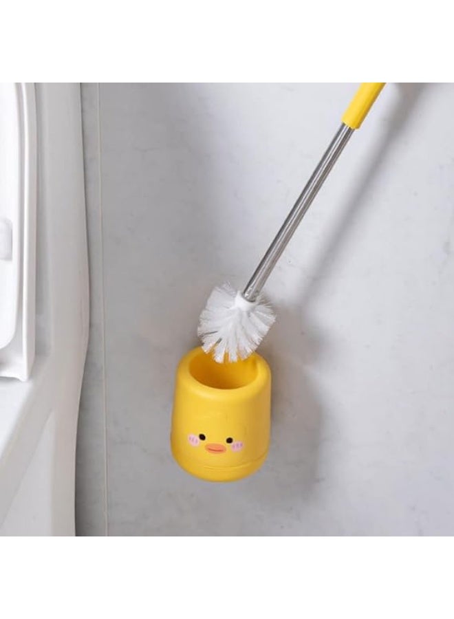 Generic Multi-Use Bathroom Brush – Trendy Design with Long Stainless Handle and Easy Storage X  - Image 3