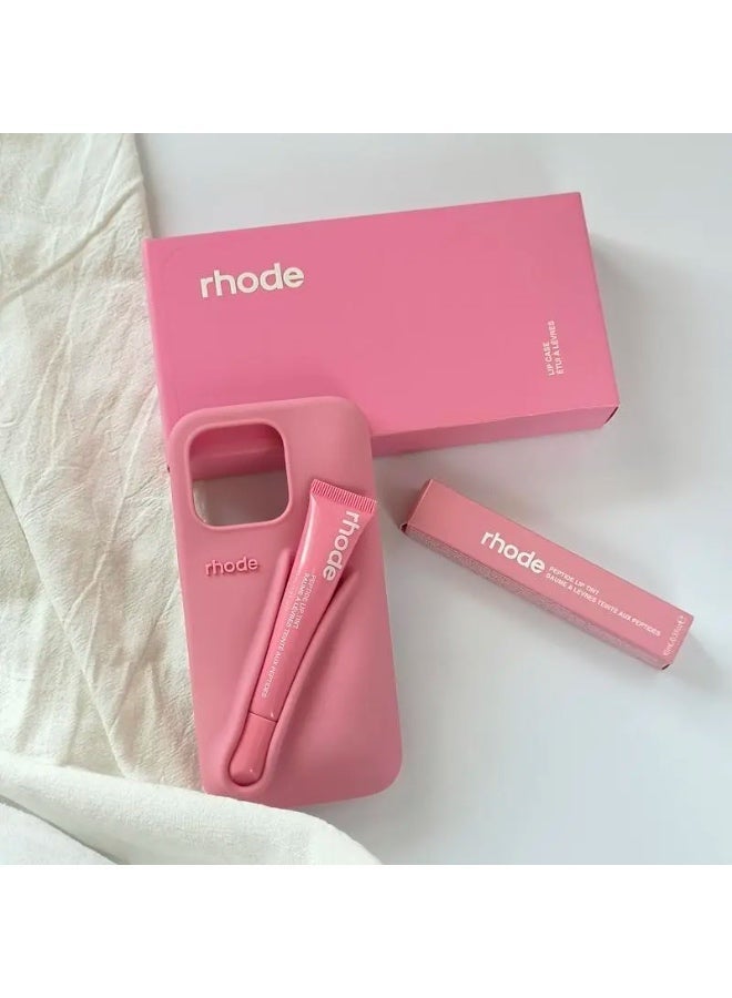 Rhode case lip gloss iPhone 15 . Iphone 14 or iPhone 13