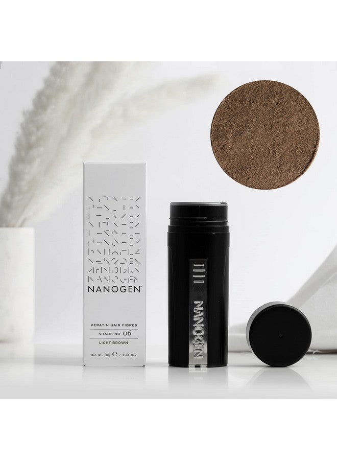 Nanogen Keratin Hair Fibers 30Grams Light Brown - Image 2