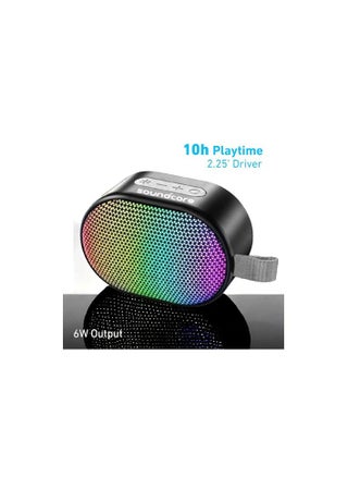 مكبر صوت Soundcore من Anker Pyro Mini محمول ومدمج بقدرة 6 وات مزود بتقنية البلوتوث مع صوت جهير عالٍ وقوي، وقت تشغيل 10 ساعات، مشغل 57 ملم، اتصال بلوتوث 5.3 - أسود - pzsku/ZB489A34804C260A0A4C4Z/45/_/1737045108/4f2923a0-3644-4fc7-8947-b0efd9871c59