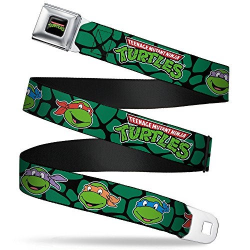 Buckle Down Nickelodeon Belts Buckle-down Seatbelt Ninja Turtles Wnt005 Belt, Multicolor, 1.5 Wide - 24-38 Inches in Length US - Image 1