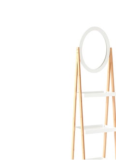 Home Box Lexus 3-Tier Storage Shelf with Mirror 43x163x26 cm  - Image 5
