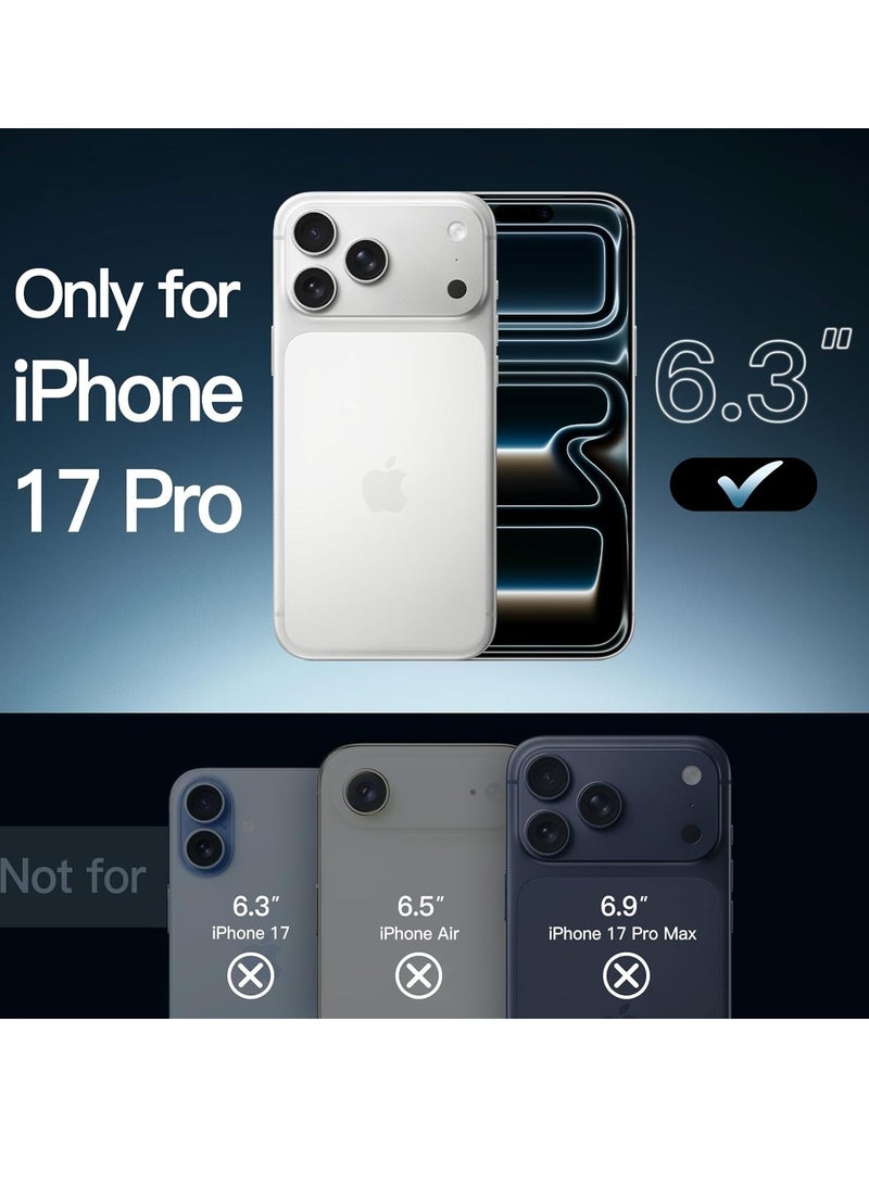 iPhone 17 Pro Case Liquid Soft Silicone iPhone 17 Pro Cover Anti Scratch with Inside Microfiber Lining Shockproof Protective Phone Case for iPhone 17 Pro 6.3 inch - Image 2