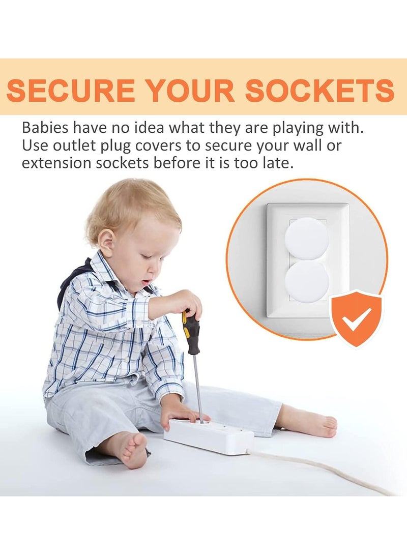 10 Pack Plug Socket Covers UK, Child Baby Plug Socket Covers for Sockets UK - Image 2