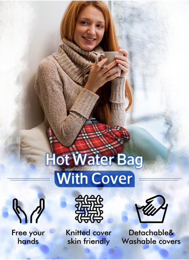 FOCUS "Fox Lined Hot Water Bottle – Soothing Warmth for Pain Relief & Relaxation"  - Image 2
