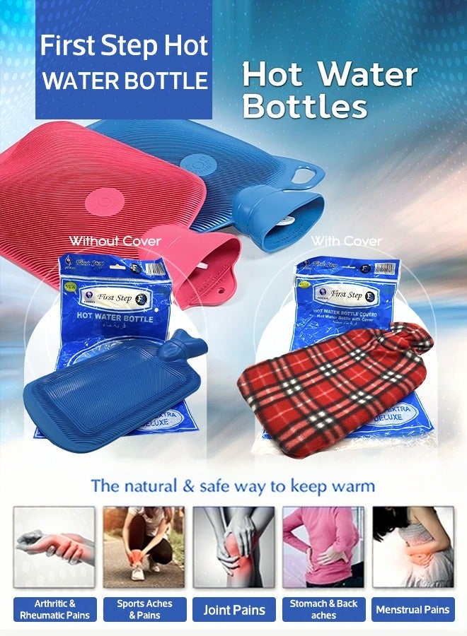 FOCUS Fox Lined Hot Water Bottle – Soothing Warmth for Pain Relief & Relaxation - Image 4
