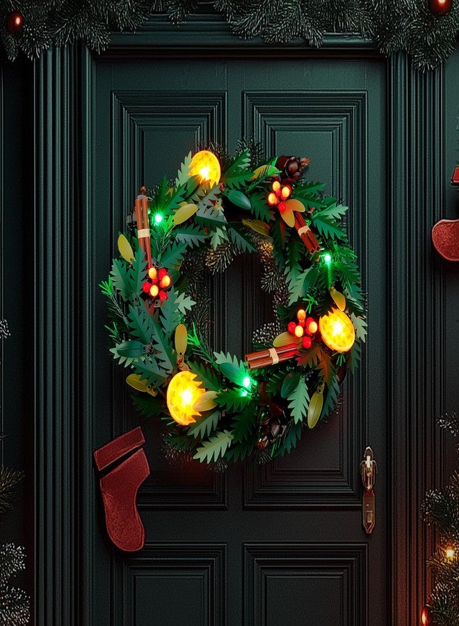 BRIKSMAX 2.0 Light Kit for Lego Wreath -Innovative Led Lighting Compatible with Lego Icons 10340- Not Included Lego Set - Image 1